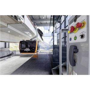 Siemens - 3SU11500AB101BA0 Druktoets - Zwart - Metaal - Hoogglans - 1 stuk