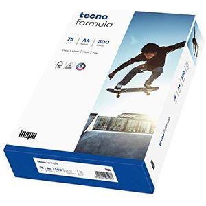 Inapa Tecno Printer/kopieerpapier Formula: 75 g/m2, A4, 500 vel, helder wit