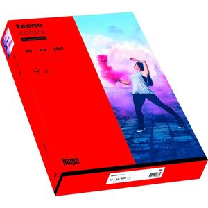 Kleurenpapier tecno Colors, A4-formaat, 80 g/m², 500 vellen, verschillende kleuren