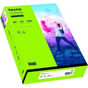 5 x Inapa Multifunktionspapier tecno colors A3 80 g/qm VE=500 Blatt in