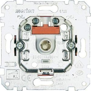 Merten 572599 NV-halogeen dimmer voor inductieve belasting, 20-500 VA