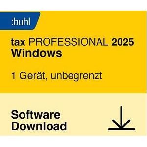 WISO tax 2025 Professional (für das Steuerjahr 2024) Software Vollversion (Download-Link)