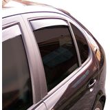 ClimAir Zijwindschermen Master Dark (achter) passend voor Mercedes E-Klasse W211 Sedan 2002-2009