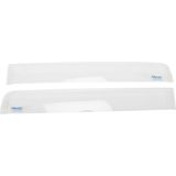 Volvo - Zijwindschermen Master Helder - Achter - Passend Voor V90/S90 1992-1998