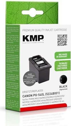 KMP Inktcartridge vervangt Canon PG-540L Compatibel Zwart 1516,4401