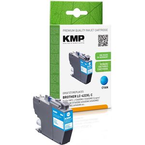 KMP - LC422XLC - Inktcartridge - Cyaan - 20ml - Tot 1500 pagina's