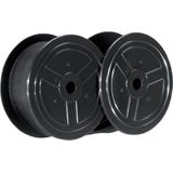 KMP - Inktlint - Zwart - Kunststof - 13mm x 6m