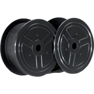 KMP - Inktlint - Zwart - Kunststof - 13mm x 6m