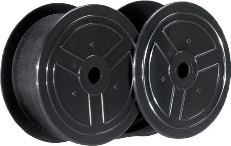 KMP - Inktlint - Zwart - Kunststof - 13mm x 6m