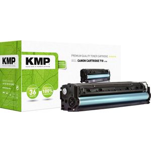 KMP Tonercassette vervangt Canon 718 Compatibel Cyaan 2900 bladzijden C-T20