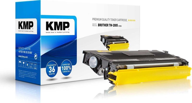 KMP Toner 1254,0000 B-T23 wie Brother TN2005 1.500 Seiten schwarz