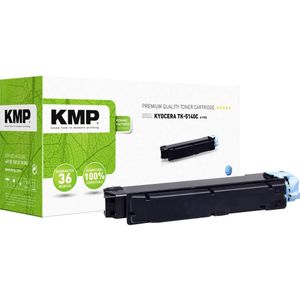 KMP Toner vervangt Kyocera TK-5140C Compatibel Cyaan 5000 bladzijden K-T75C