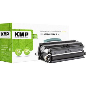 KMP Toner vervangt Lexmark E250, E250A11E Zwart 3500 bladzijden L-T27