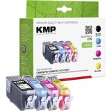 KMP, Inkt, C72V Value Pack BK/C/M/Y Comp. met PGI-520 / CLI-521 (M, BK, C, Y)