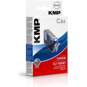 KMP Inktcartridge vervangt Canon CLI-526GY Compatibel Grijs C86 1515,0041