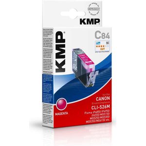 KMP Inktcartridge vervangt Canon CLI-526M Compatibel Magenta C84 1515,0006