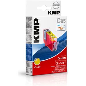 KMP Inktcartridge vervangt Canon CLI-526Y Compatibel Geel C85 1515,0009