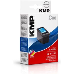 KMP Inktcartridge vervangt Canon CL-541 XL Compatibel Cyaan, Magenta, Geel C88 1517,4030