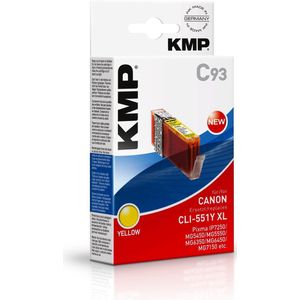 KMP C93 - Inktcartridge / Geel