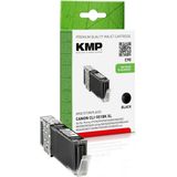 KMP - C90 - Inktcartridge - Zwart - 15 ml - Geschikt voor Canon Pixma