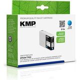 KMP Druckerpatrone E134 cyan kompatibel zu EPSON T7022XL