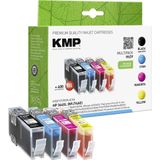 KMP Druckerpatronen H62V schwarz, cyan, magenta, gelb kompatibel zu HP 364XL (N9J74AE), 4er-Set