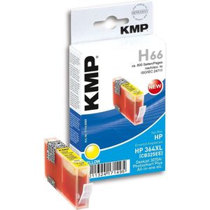 KMP H66 - Inktcartridge / Geel