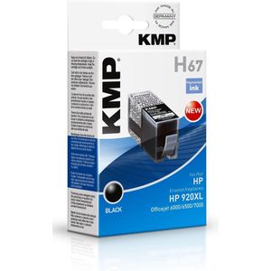 KMP H67 - Schwarz - Tintenpatrone (Alternative zu: HP 920XL, HP CD975AE)
