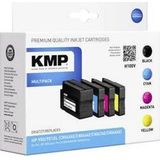 KMP - MULTIPACK H100V - Inktcartridges - Zwart, Geel, Cyaan, Magenta - Compatibel