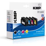KMP Inktcartridge vervangt HP 950XL, 951XL, C2P43AE, CN045AE, CN046AE, CN047AE, CN048AE Compatibel Combipack Zwart, Cyaan, Magenta, Geel H100V 1722,4050