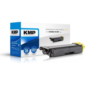 KMP Toner vervangt Kyocera TK-590Y Compatibel Geel 5000 bladzijden K-T55