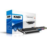 KMP - SA-T53V - Tonercartridge - Zwart, Geel, Cyaan, Magenta - Compatibel