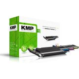 KMP - SA-T53V - Tonercartridge - Zwart, Geel, Cyaan, Magenta - Compatibel