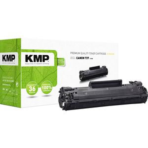 KMP - Tonercassette - Vervangt Canon 737 - Zwart - 3000 Bladzijden