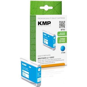 KMP - B75C - Inktcartridge - Cyaan - 5,6 Milliliter