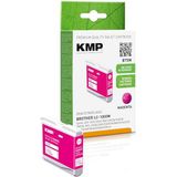 KMP Inktcartridge vervangt Brother LC-1000M Compatibel Magenta B75M 1035,4006