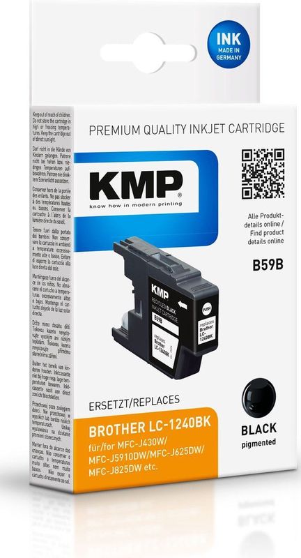 KMP - LC1240Bk B59B - Inkt - Zwart