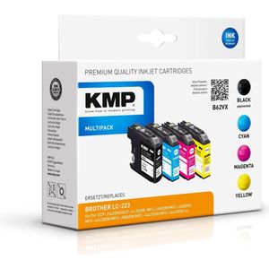 KMP - Inktcartridge - Zwart Cyaan Magenta Geel - Origineel