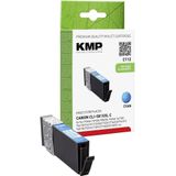 KMP - 1578,0203 - Inktcartridge - Cyaan - Extra Hoog Rendement, 11,7 ml, 820 Pagina's