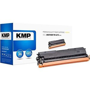 KMP Toner vervangt Brother TN-421C, TN421C Compatibel Cyaan 1800 pagina's B-T99