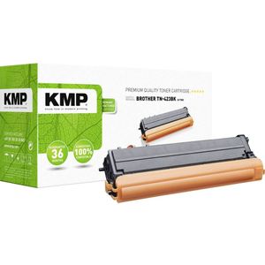 Toner KMP, ersetzt Brother TN423BK, bis 6500 Seiten, Einzelpack, schwarz