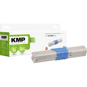 KMP Toner vervangt OKI 46508711 Compatibel Cyaan 3000 bladzijden O-T57X