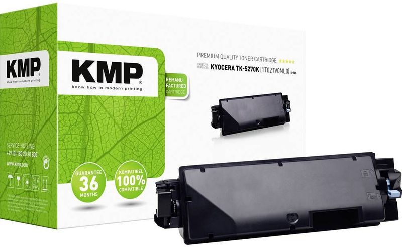KMP PrintTechnik AG K-T85 toner zwart compatibel met Kyocera TK-5270 K