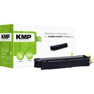 KMP Toner vervangt Kyocera 1T02TVANL0, TK-5270Y Compatibel Geel 6000 bladzijden K-T88