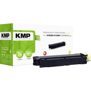 KMP Toner vervangt Kyocera 1T02TWANL0, TK-5280Y Compatibel Geel 11000 bladzijden K-T92