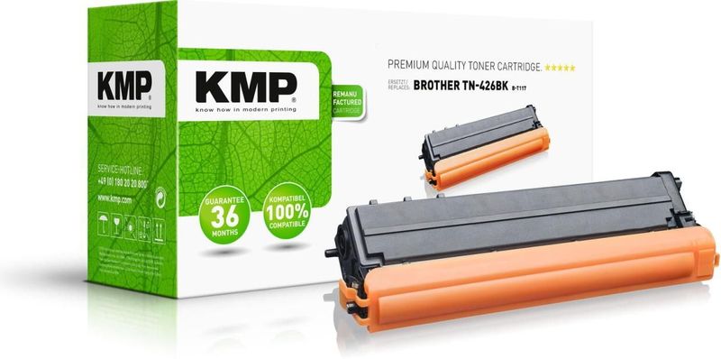 KMP B-T117  schwarz Toner kompatibel zu brother TN-426BK