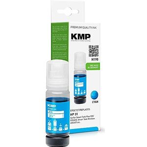KMP inktcartridge vervangt HP 1VU26AE(31) CYAN compatibel afzonderlijk cyaan H198 1769,0003