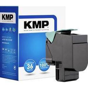 KMP Toner vervangt Lexmark 800H1 Compatibel Zwart 2500 bladzijden L-T112BK 3911,2000
