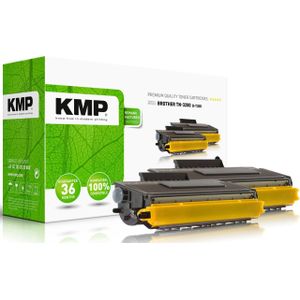 KMP 1255,HC21 tonercartridge 2 stuk(s) Compatibel Zwart