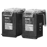KMP Tintenpatronen Doppelpack H75D ersetzt HP 301XL